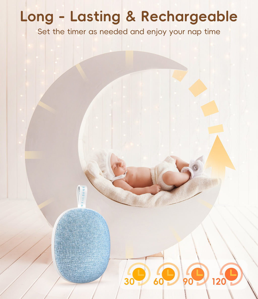 Enhanlife Portable White Noise Sound Machine - Beige