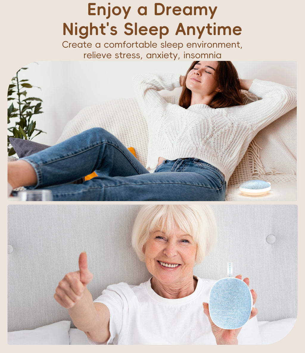 Enhanlife Portable White Noise Sound Machine - Beige