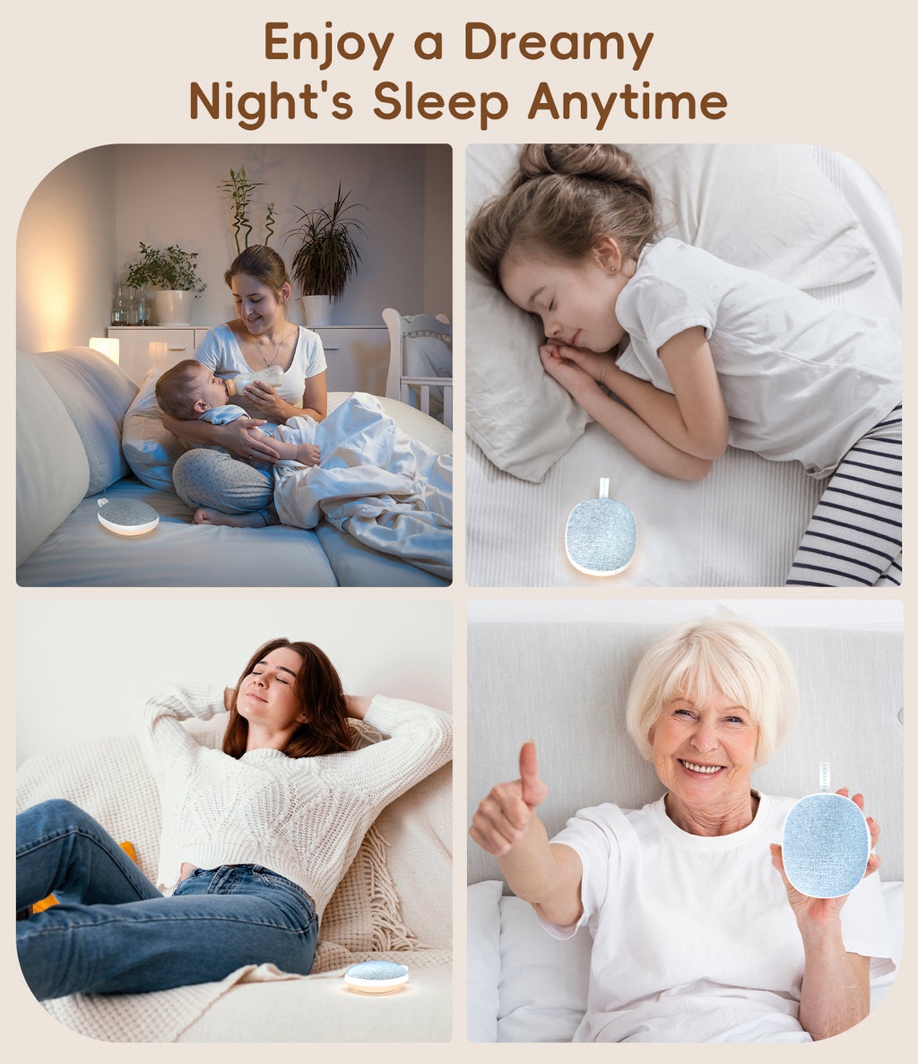 Enhanlife Portable White Noise Sound Machine - Beige